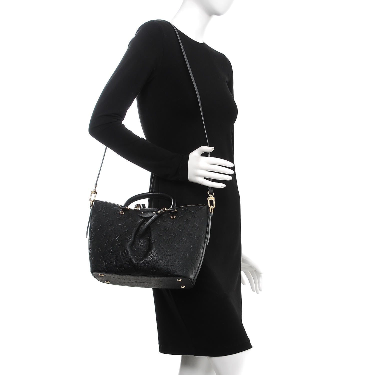Louis Vuitton Empreinte Mazarine PM Black 2 of 9