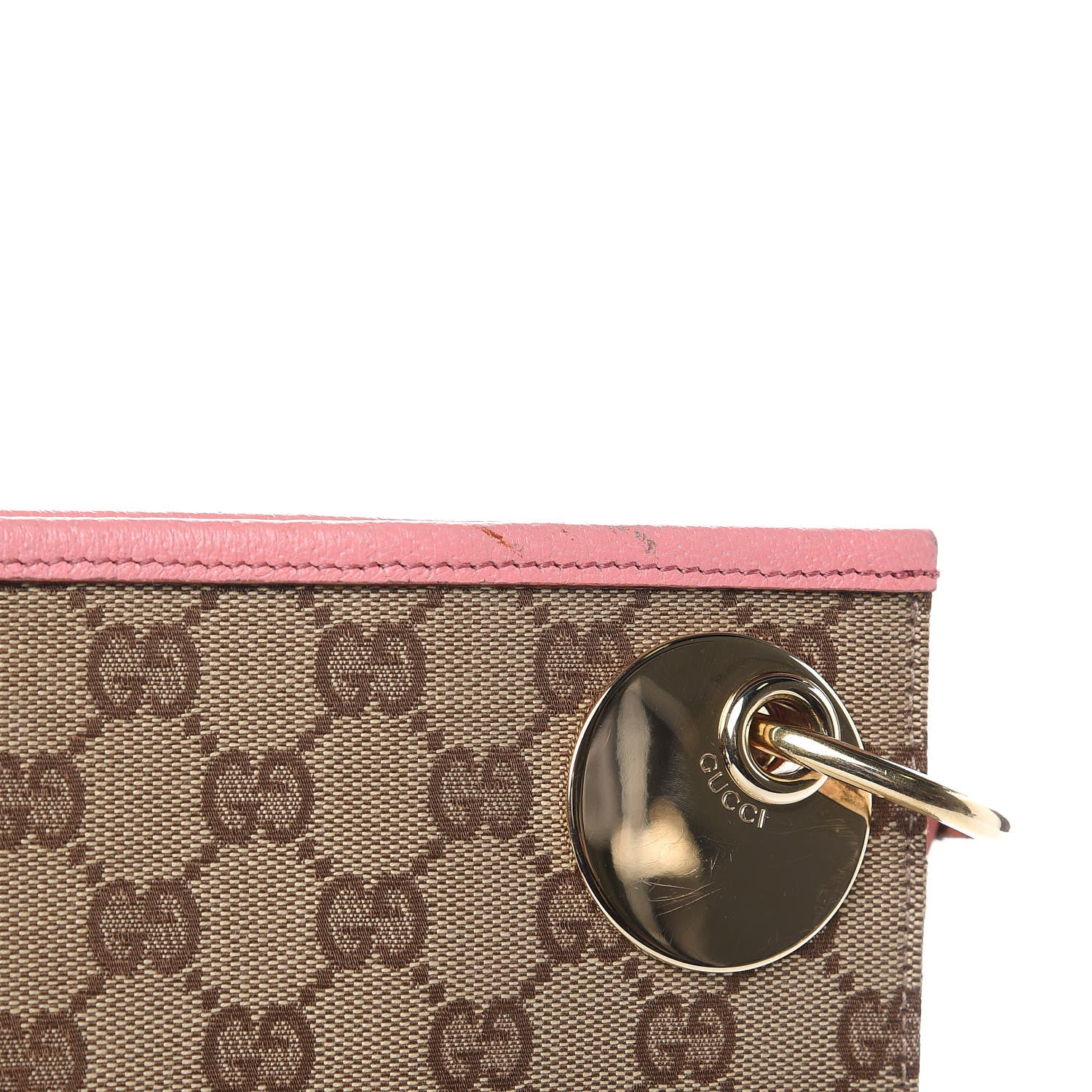 Gucci Monogram Eclipse Messenger Bag Pink 11 of 14