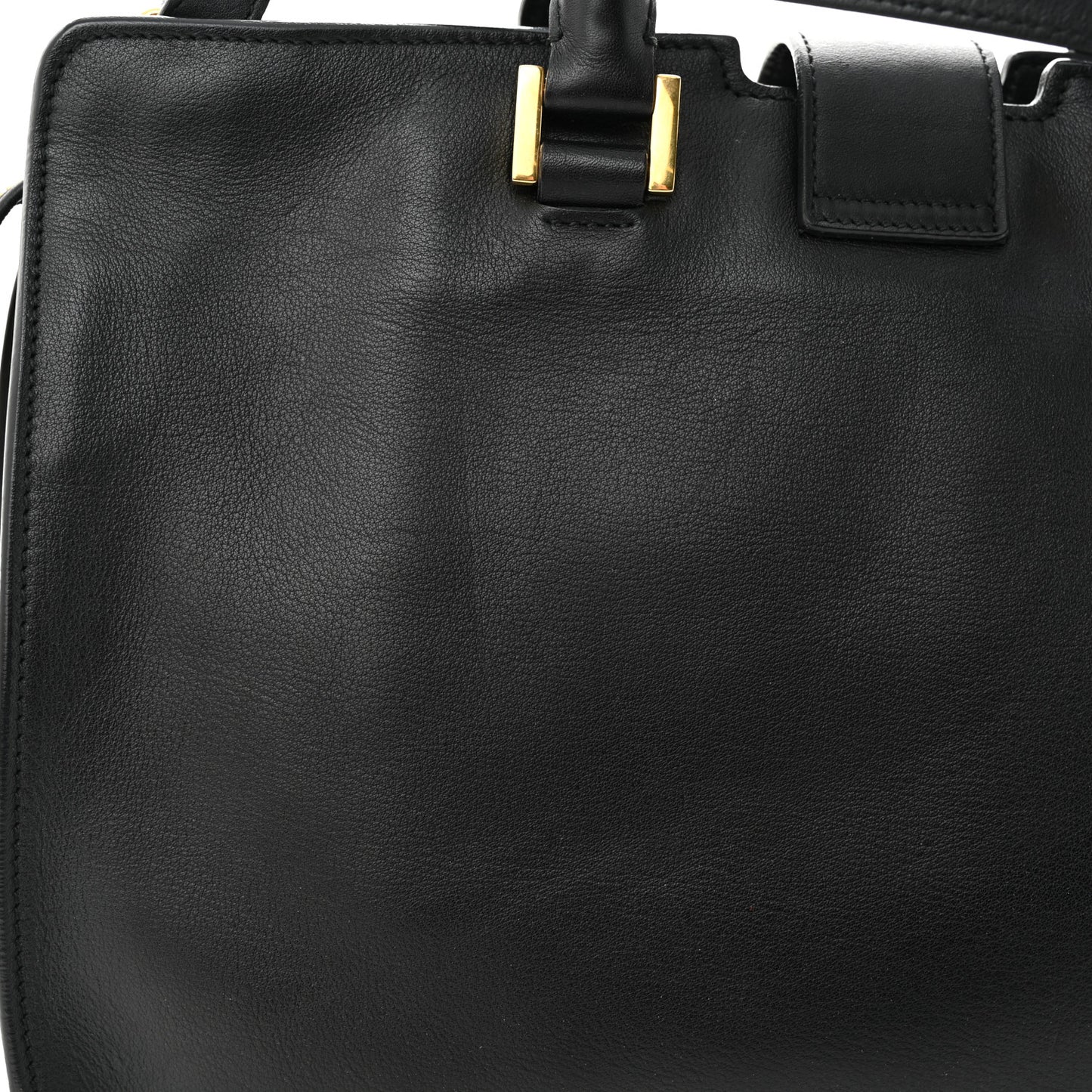 Calfskin Small Classic Y Cabas Black