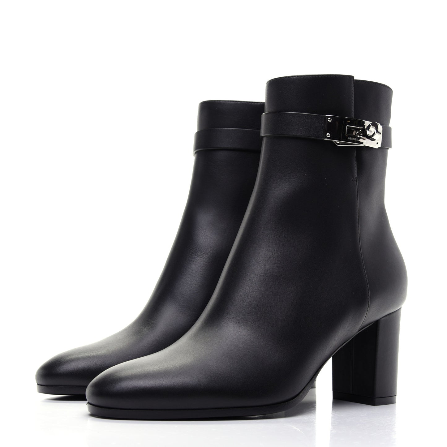 Calfskin Saint Germain Ankle Boots 37 Black