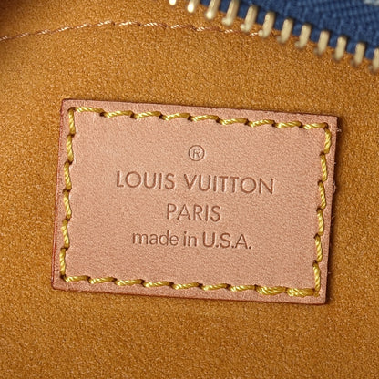 Louis Vuitton Monogram Denim Baggy PM Blue 8 of 9