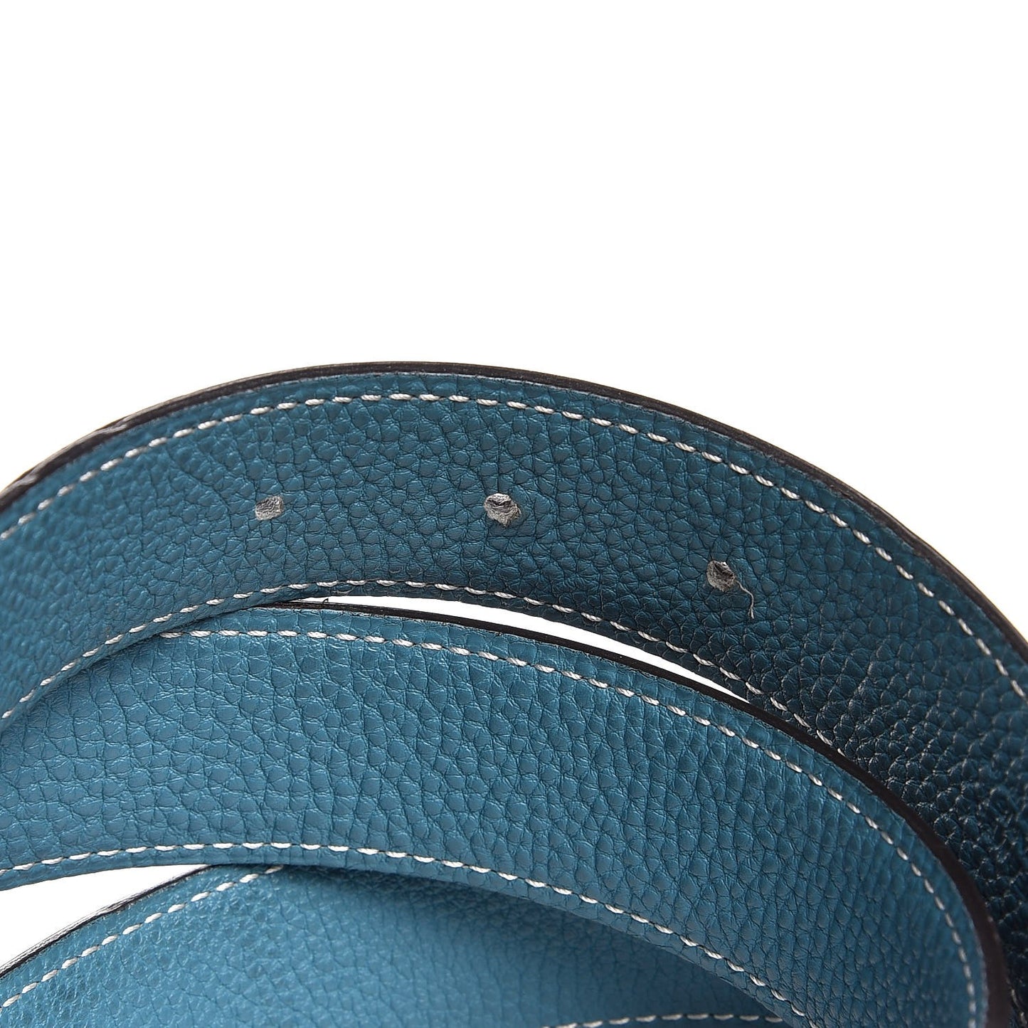 Togo Box 32mm H Belt 90 Black Blue Jean