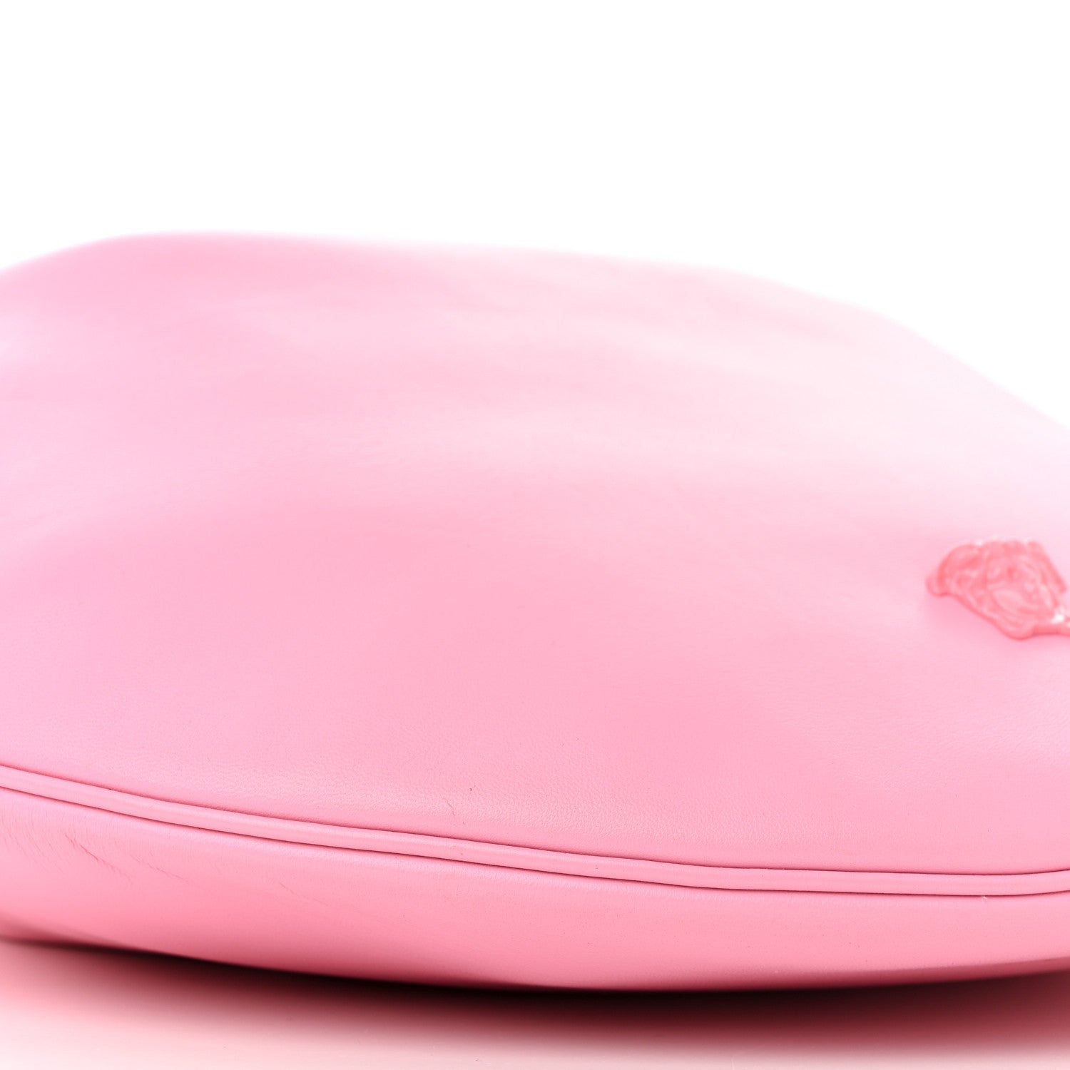 Versace Calfskin La Medusa Chain Hobo Pink 9 of 10