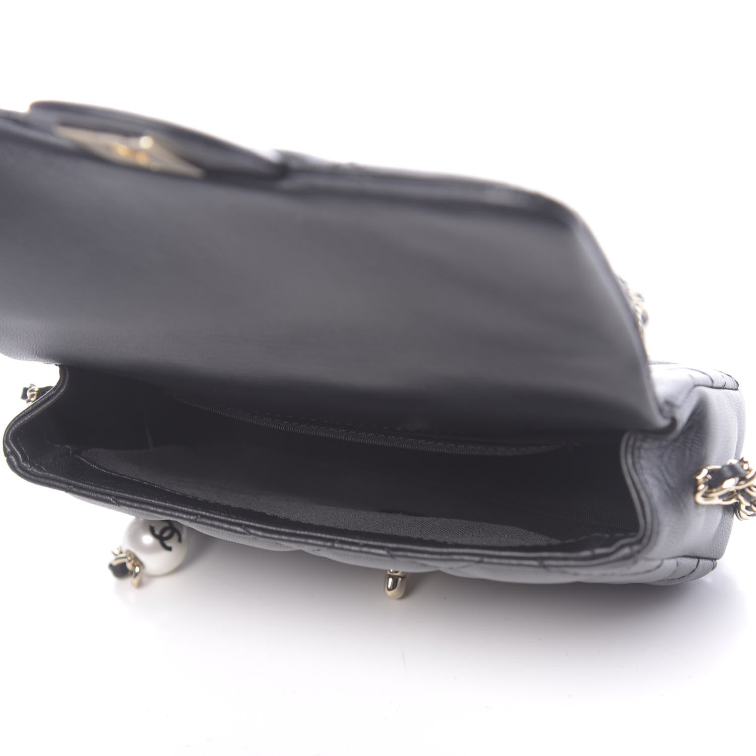 Chanel Lambskin Quilted Mini My Precious Flap Black 5 of 11