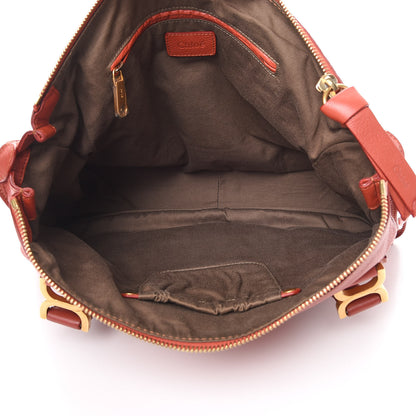 Chloe Calfskin Large Marcie Satchel Maple Leaf 4 of 9