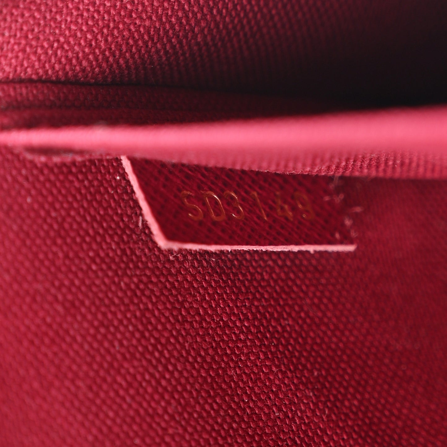 Monogram Pochette Felicie Chain Wallet Fuchsia