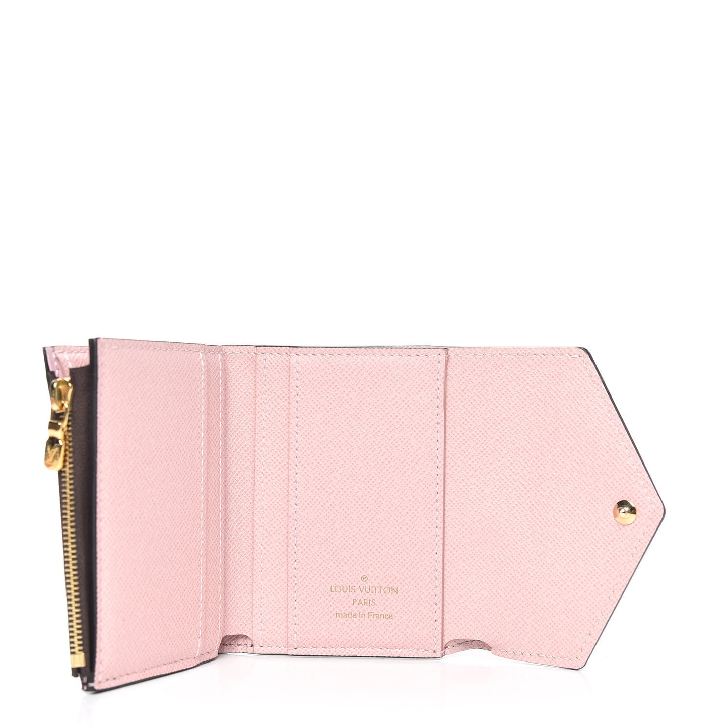 Monogram Zoe Wallet Rose Ballerine