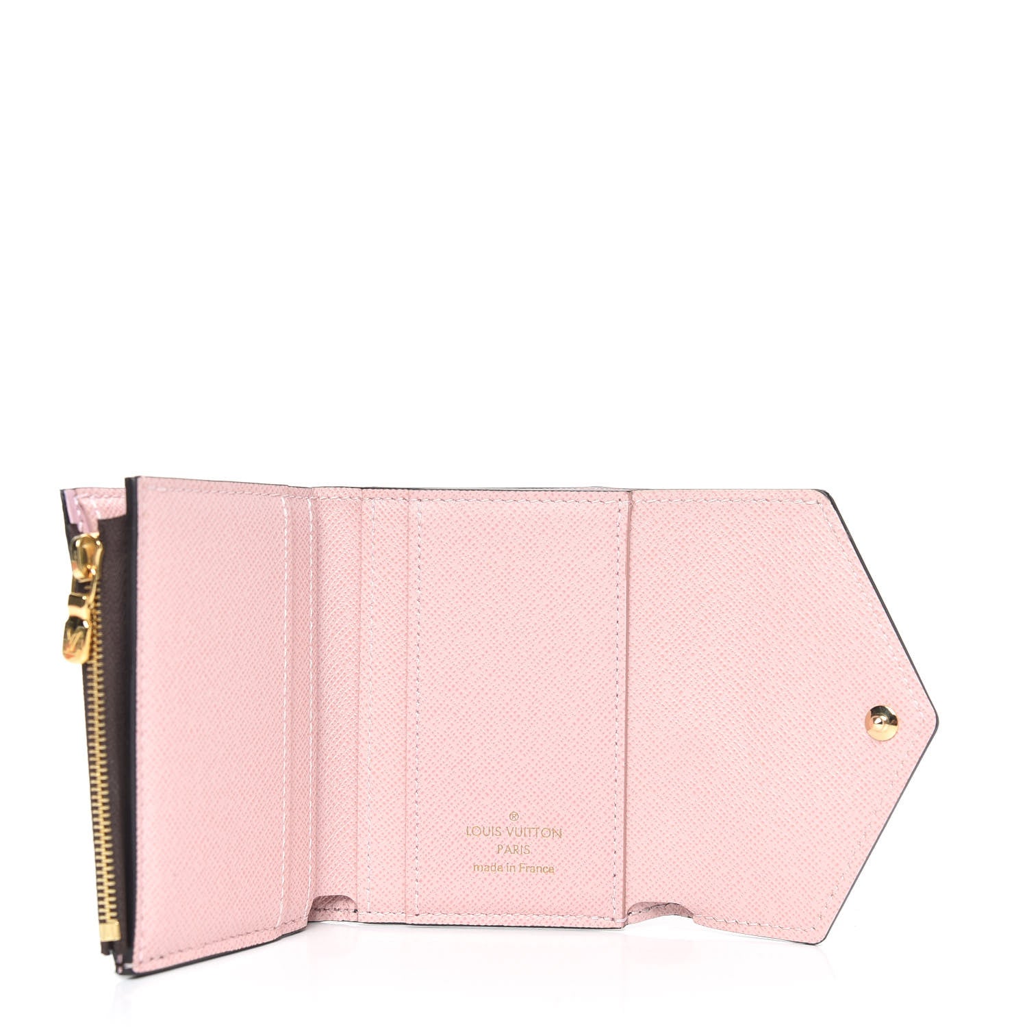 Louis Vuitton Monogram Zoe Wallet Rose Ballerine 5 of 7