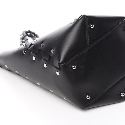 Proenza Schouler Calfskin Medium Studded Hex Bucket Black 8 of 9