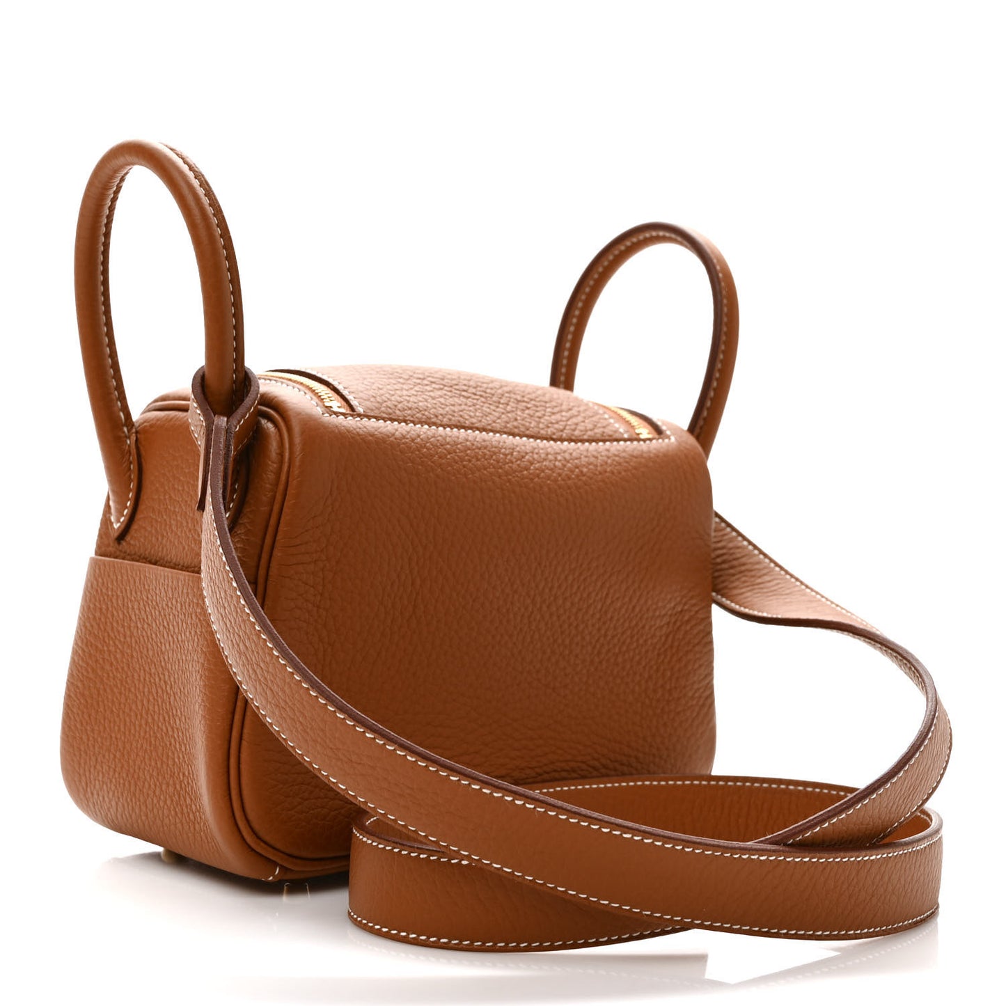 Taurillon Clemence Mini Lindy 20 Gold