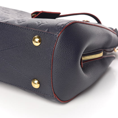 Louis Vuitton Empreinte Montaigne BB Marine Rouge 10 of 11