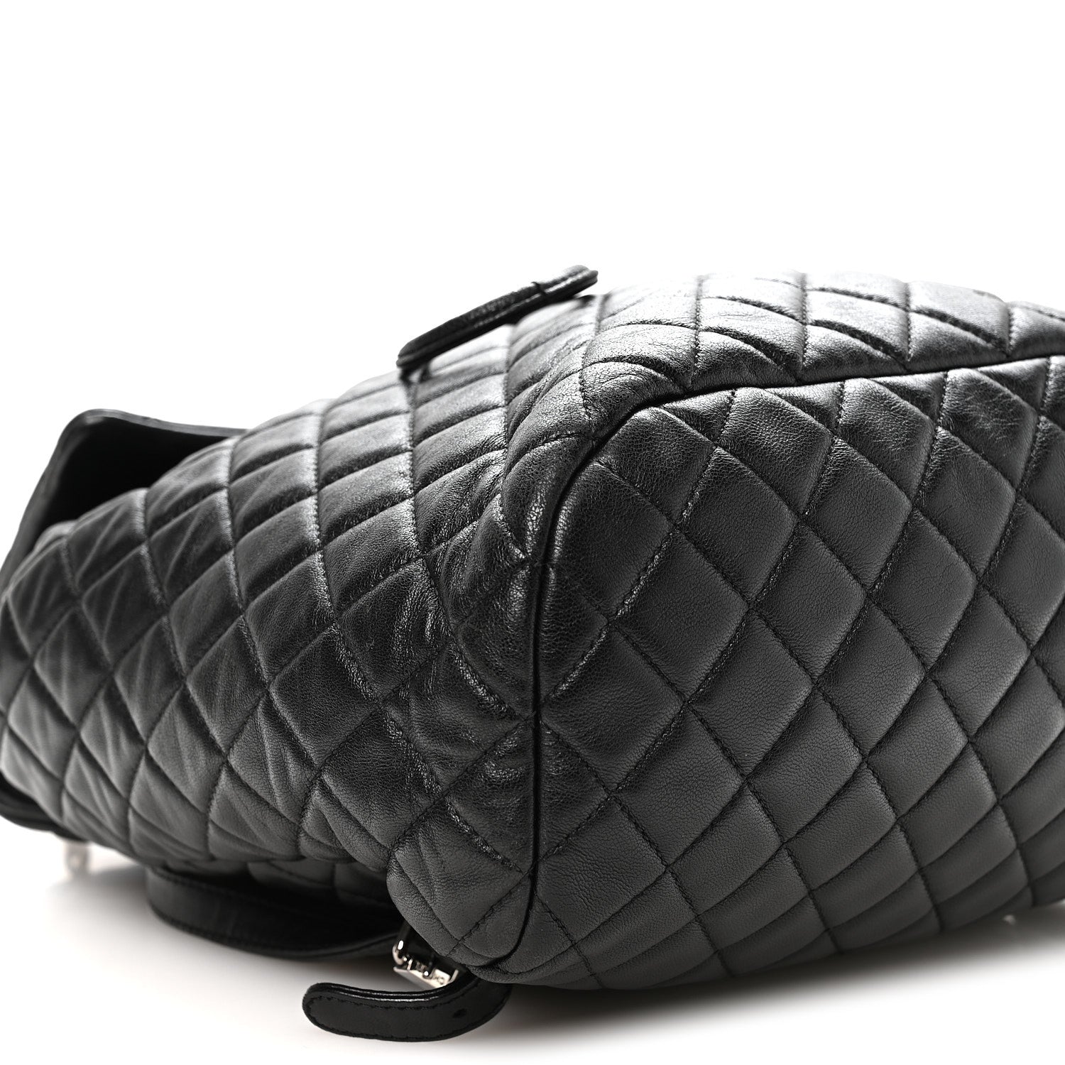 Chanel Lambskin Quilted Large Urban Spirit Backpack Black 7 of 8
