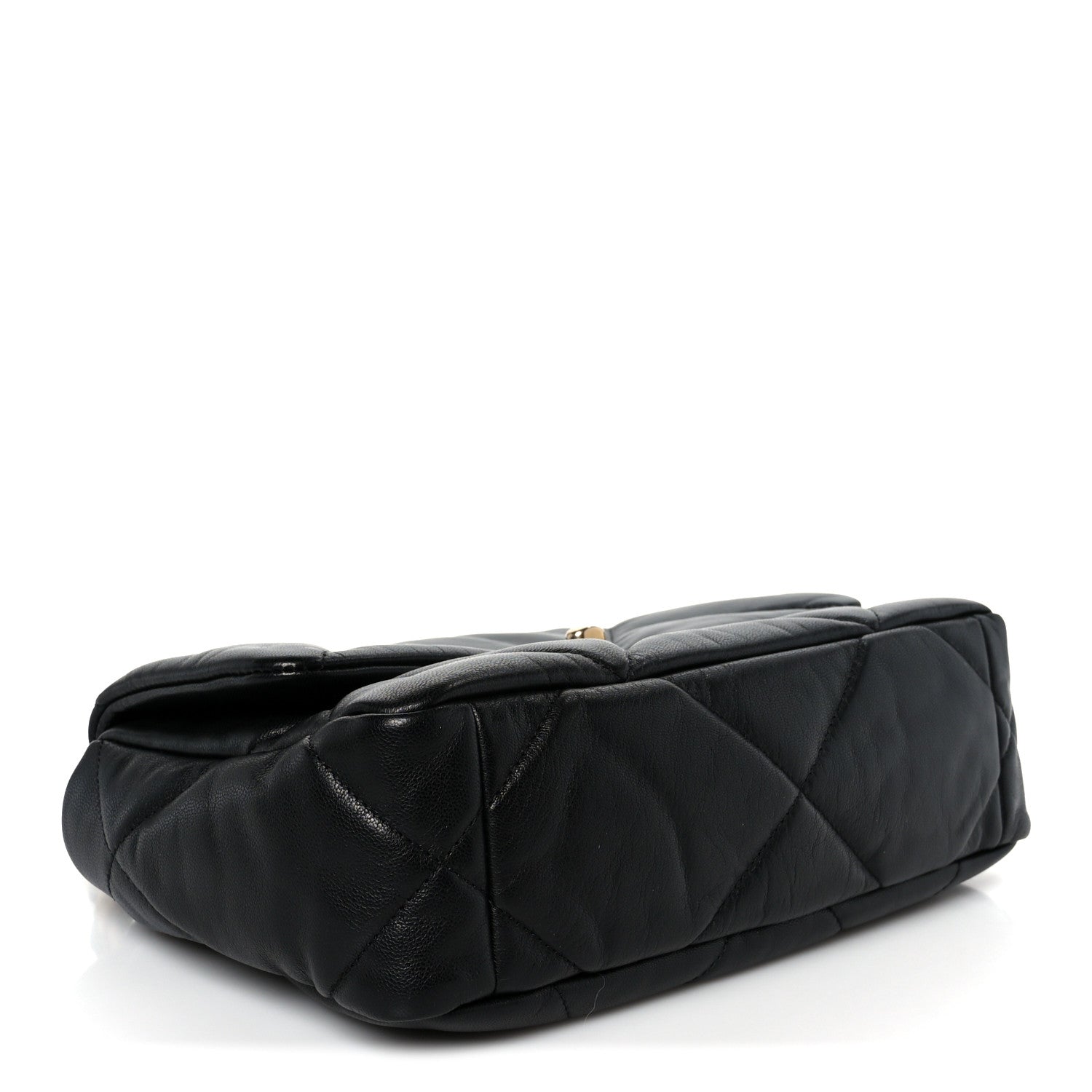 Chanel Lambskin Quilted Medium Chanel 19 Flap Black 4 of 11