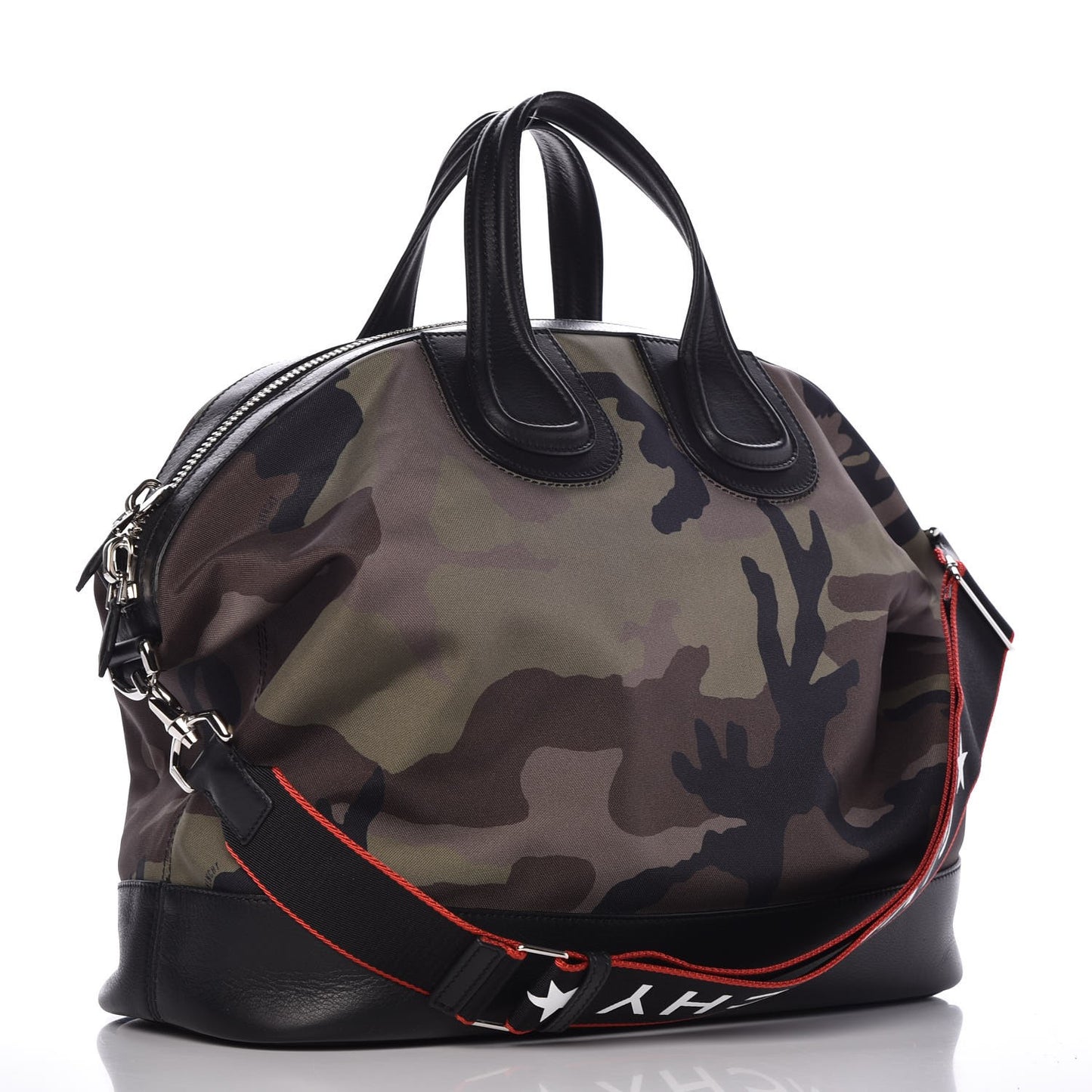 Canvas Calfskin Camo Print Large Nightingale Multi