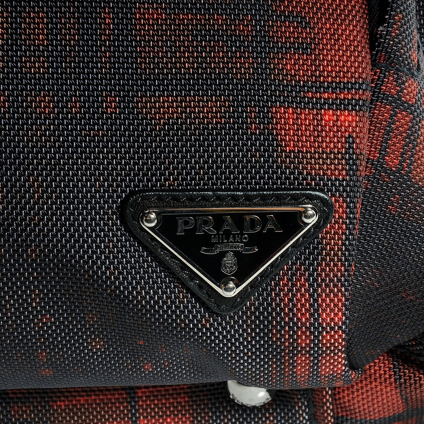 Cordura Crocco Satchel Rosso