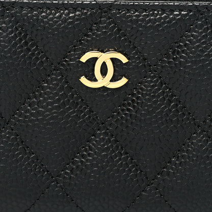 Chanel Caviar Quilted Classic Zipped Coin Purse Black 8 of 11