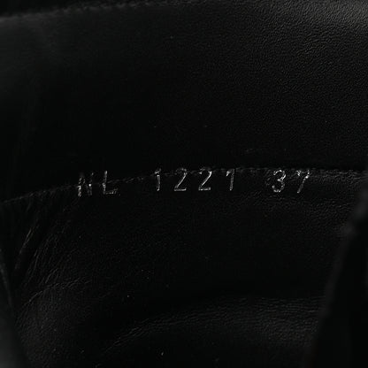Louis Vuitton Patent Calfskin Moonlight Boots 37 Black 9 of 9
