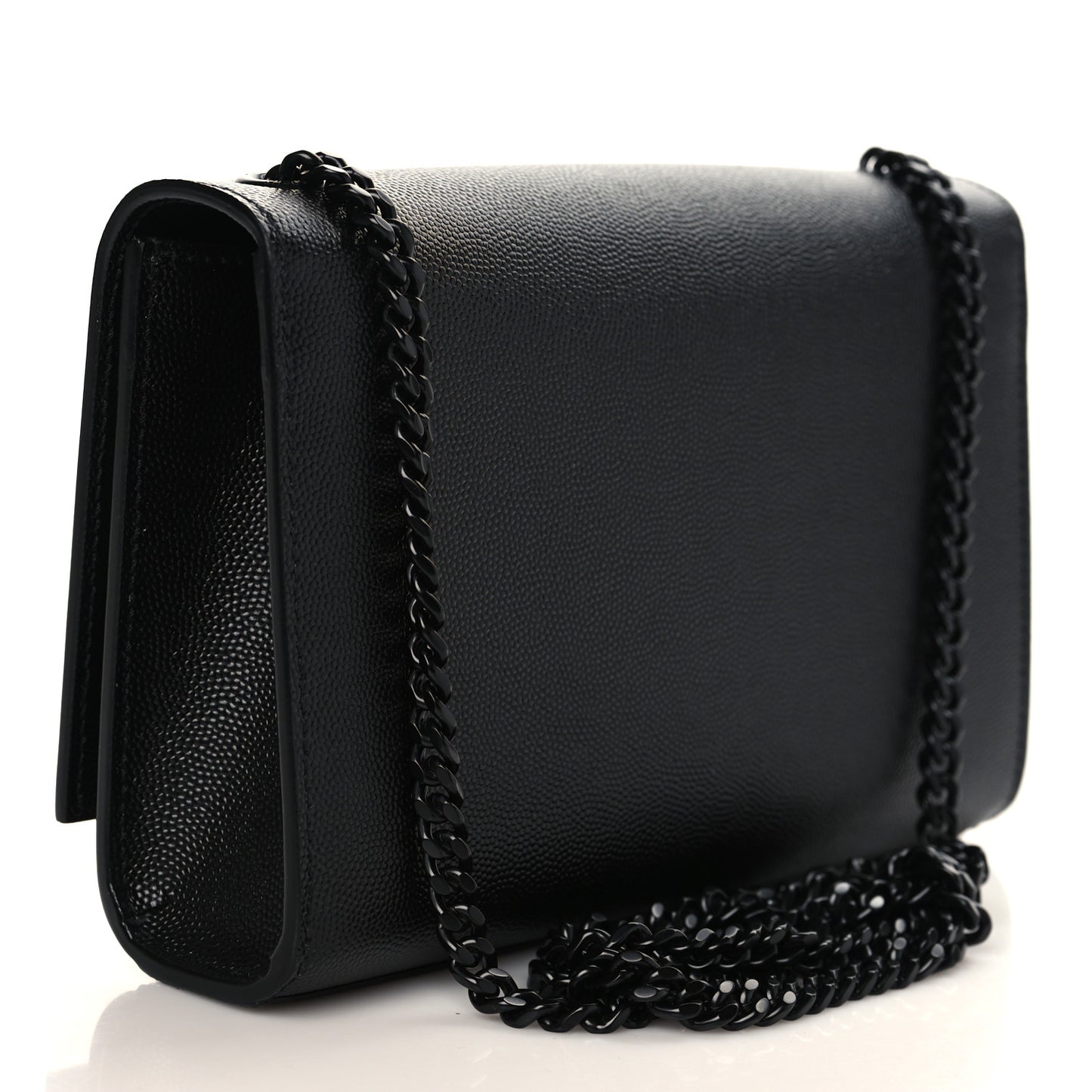 Grain De Poudre Small Monogram Kate Satchel Black