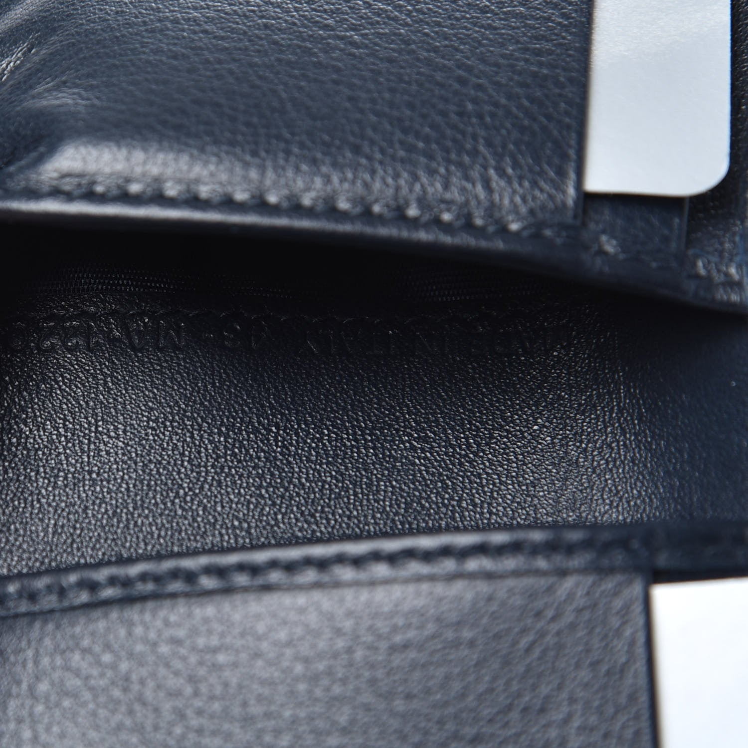 Christian Dior Oblique Saddle Lotus Wallet Blue 7 of 8