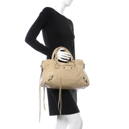 Balenciaga Agneau Classic Hardware City Dune 3 of 17