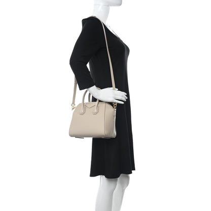 Givenchy Smooth Calfskin Mini Antigona Beige Buff 2 of 9