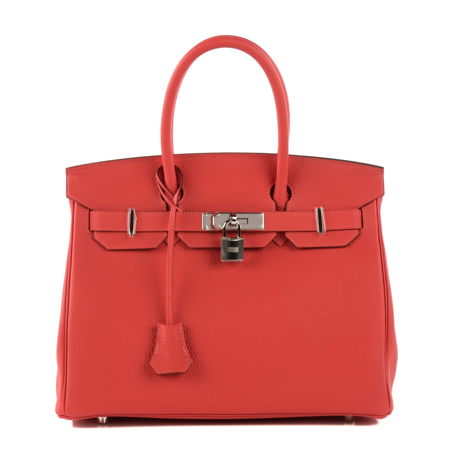 Togo Birkin 30 Rouge Pivoine