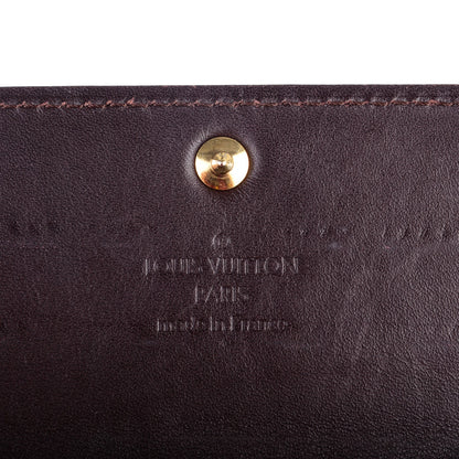 Louis Vuitton Vernis Sarah Wallet Amarante 5 of 8