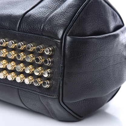 Alexander Wang Pebbled Lambskin Rockie Black Pale Gold Hardware 8 of 12