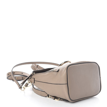 Chloe Suede Calfskin Small Faye Backpack Motty Grey 4 of 9