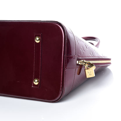 Louis Vuitton Vernis Alma GM Rouge Fauviste 7 of 12