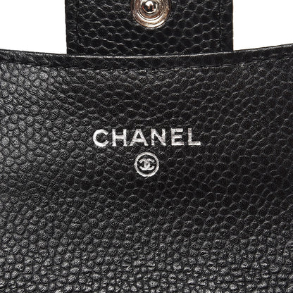 Chanel Caviar Quilted Card Holder Wallet Black 6 of 9