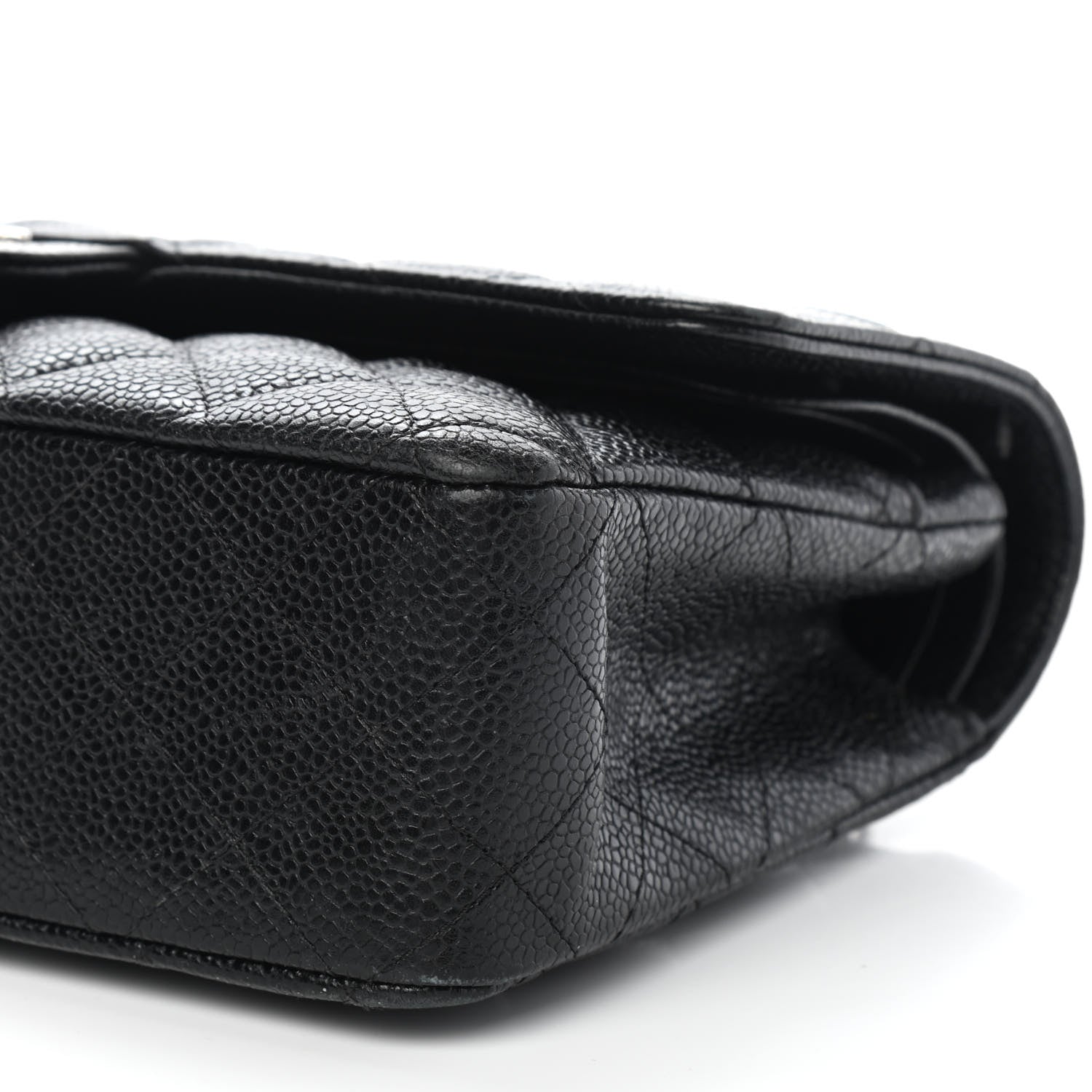 Chanel Caviar Quilted Medium Double Flap Black 9 of 9