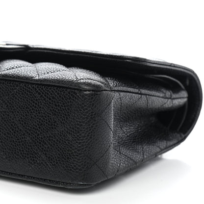 Chanel Caviar Quilted Medium Double Flap Black 9 of 9