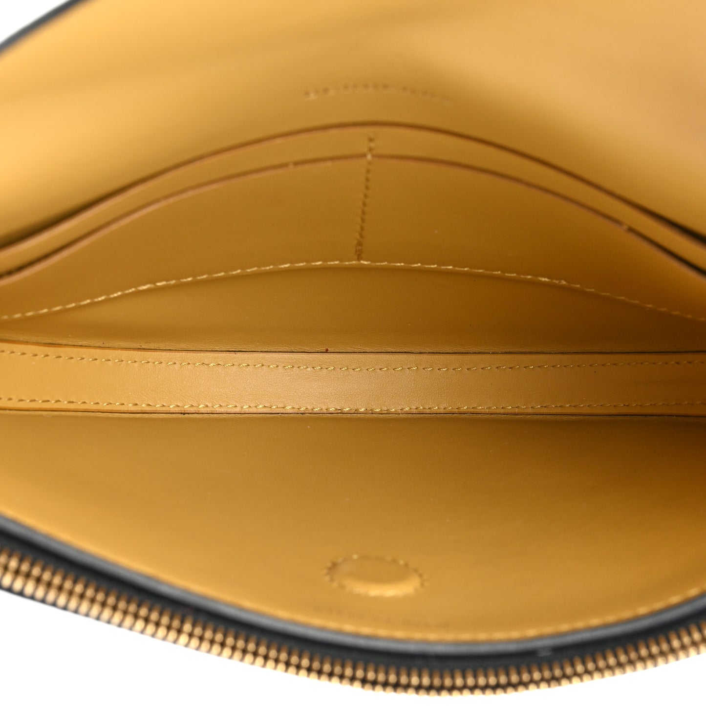 Goatskin Pecan Chain Shoulder Bag Black