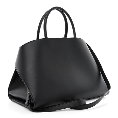 Salvatore Ferragamo Calfskin Medium Hug Bag Black 3 of 10