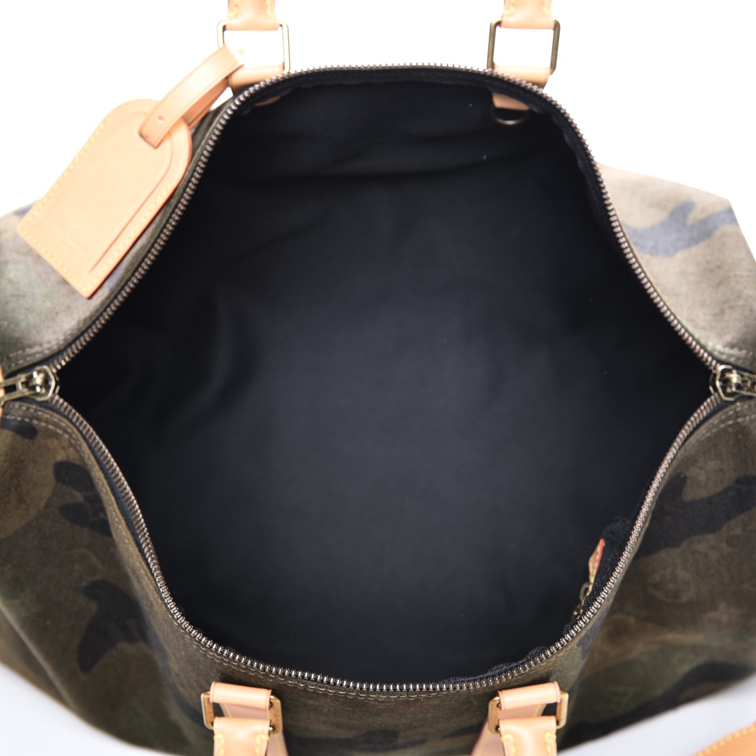 Louis Vuitton X SUPREME Monogram Camouflage Keepall Bandouliere 45 5 of 8