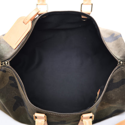 Louis Vuitton X SUPREME Monogram Camouflage Keepall Bandouliere 45 5 of 8