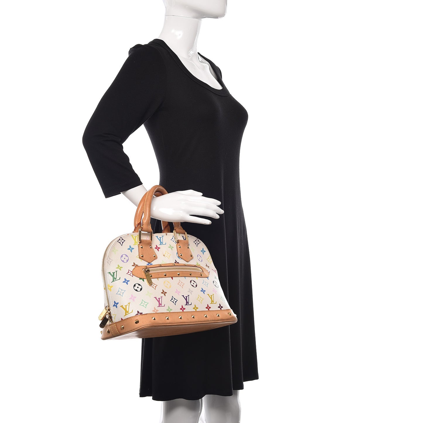Monogram Multicolor Alma White