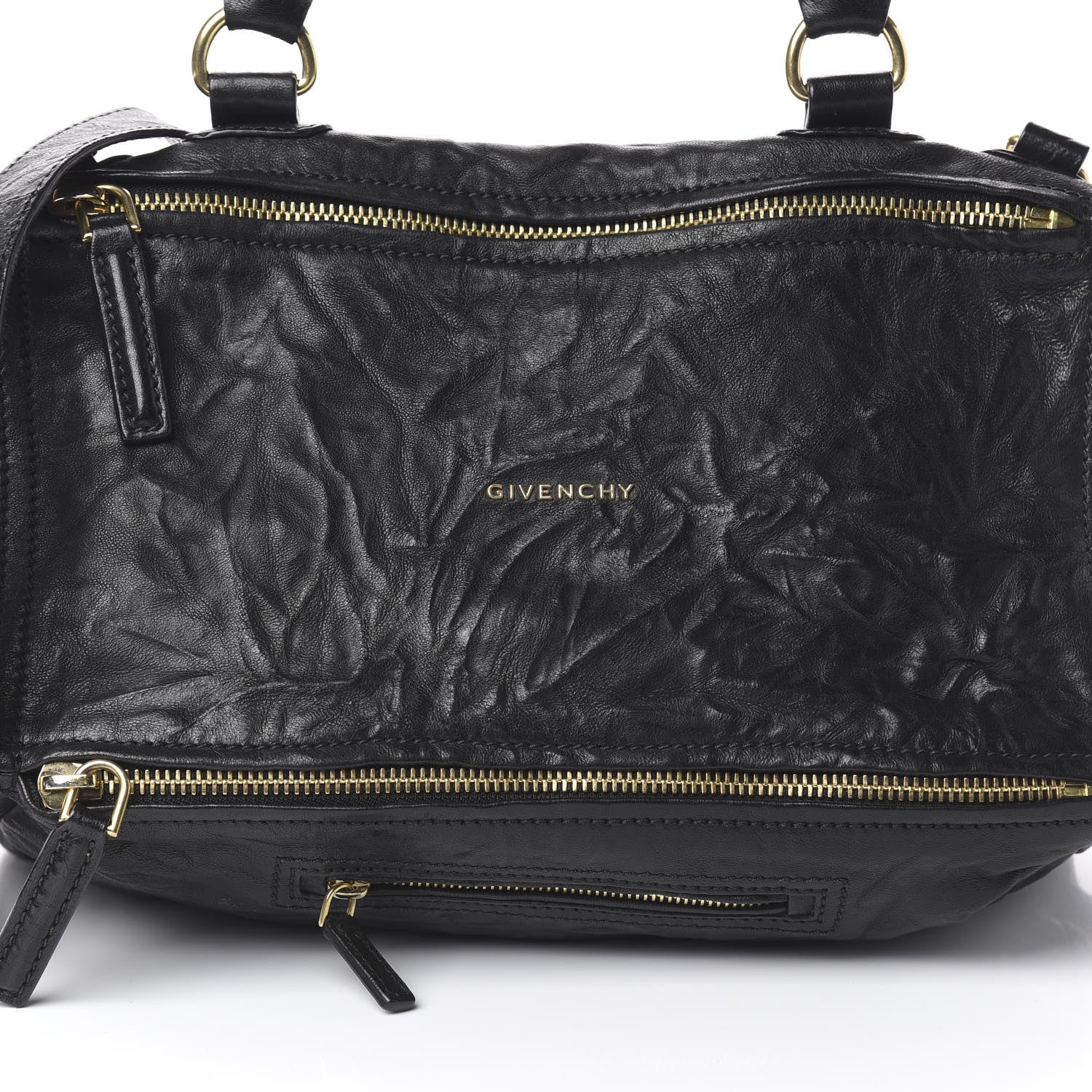 Givenchy Tumbled Sheepskin Medium Pandora Bag Black 6 of 8