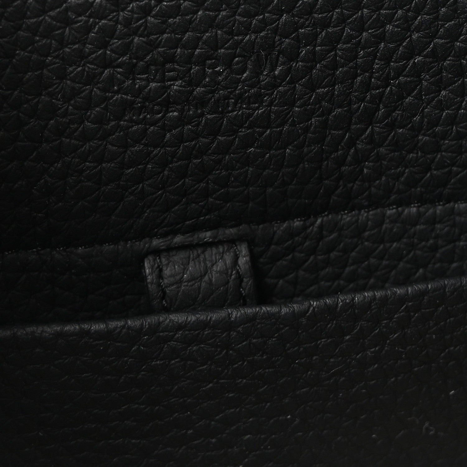 The Row Matte Grained Calfskin Soft Margaux 10 Bag Black 6 of 9