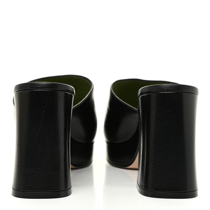 Gucci Granada Kid Houdan Platform Slide Sandals 38.5 Black 4 of 12