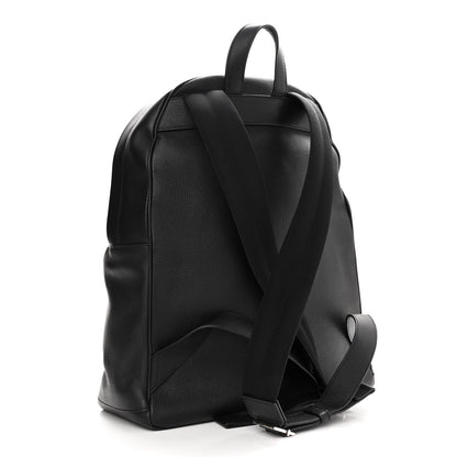 Christian Dior Calfskin Nylon Backpack Black 3 of 9