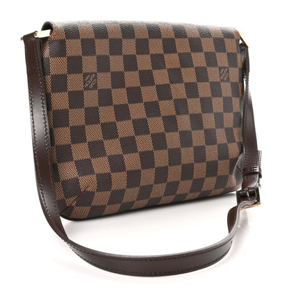 Louis Vuitton Damier Ebene Musette Tango 3 of 9