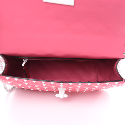 Valentino Garavani Lambskin Medium Free Rockstud Spike Shoulder Bag Shadow Pink 5 of 9