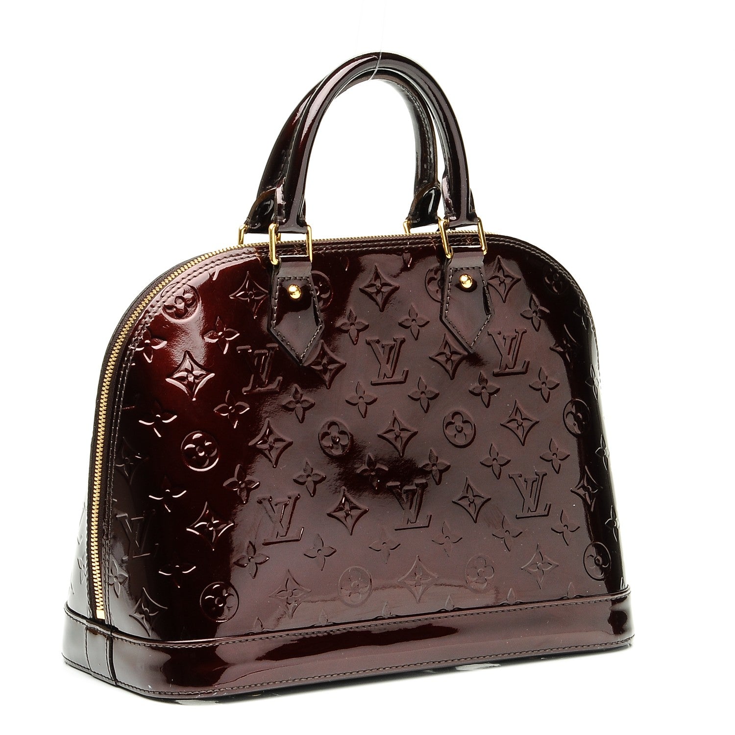 Louis Vuitton Vernis Alma PM Amarante 3 of 7