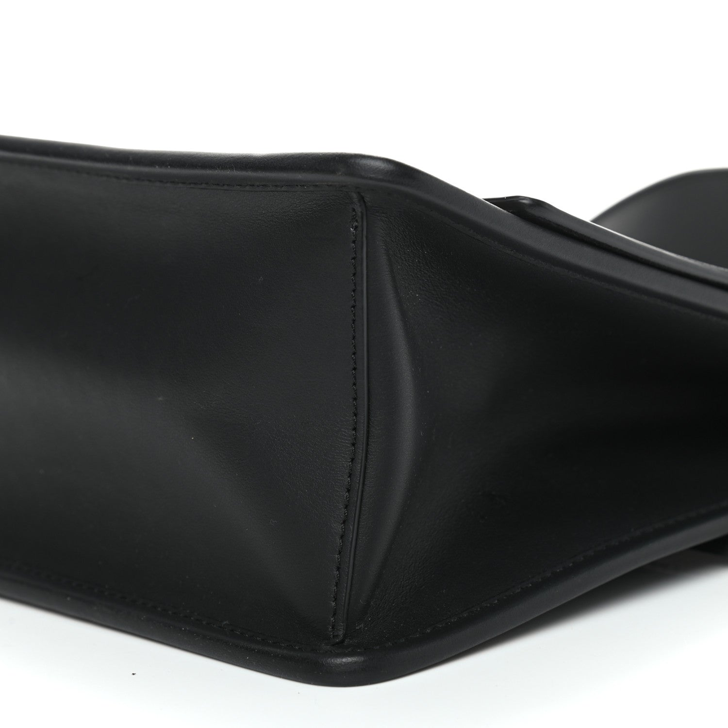 Fendi Vitello Century Velvet F is Fendi FF Kan I Shoulder Bag Black Tobacco 7 of 10