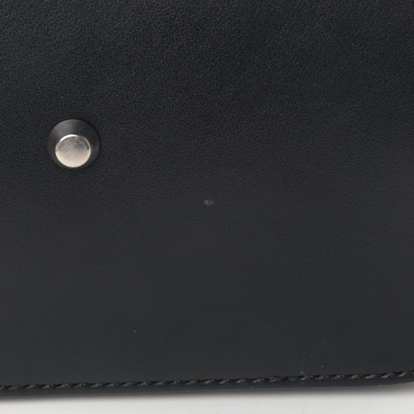 Calfskin Studded Crossbody Bag Black