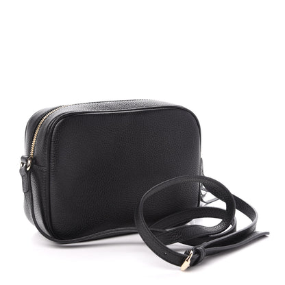 Gucci Pebbled Calfskin Small Soho Disco Bag Black 3 of 12
