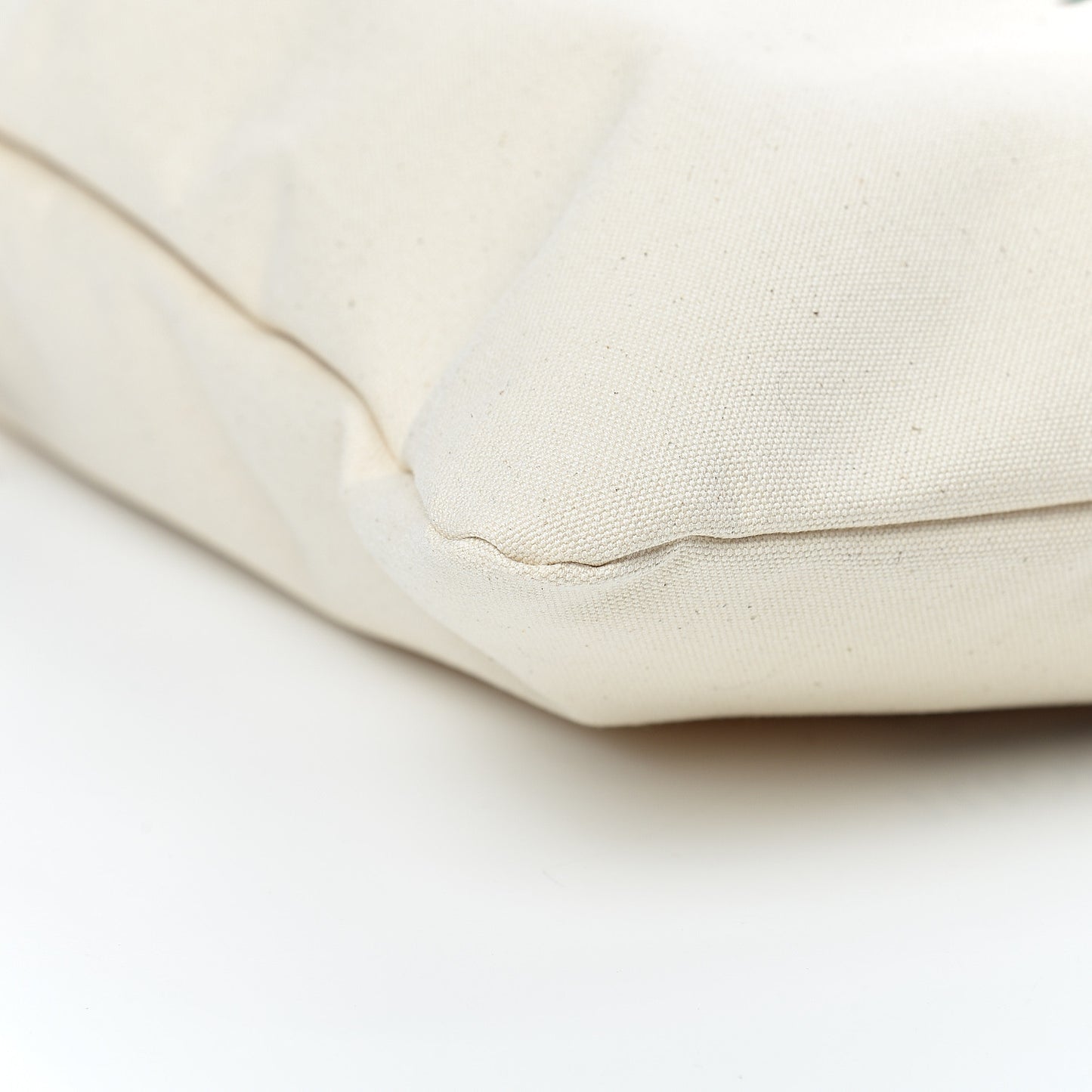 Canvas Chateau Marmont Drawstring Tote Beige