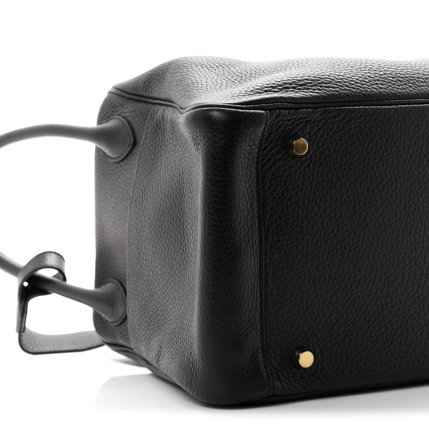 Hermes Taurillon Clemence Lindy 34 Black 9 of 10
